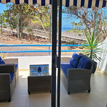 Apartment Blue Bay Paradise With Heated Pool - Front With Sea View Playa Paraiso (Tenerife)
